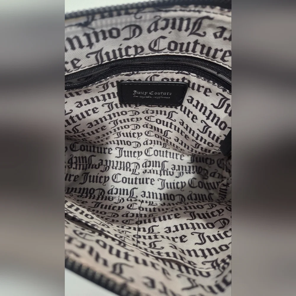 Juicy Couture Black and Gray Messenger Bag - Picture 6 of 12